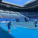 we are tennis at the Australian open
